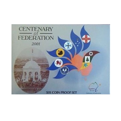 2001 Centenary of Federation - Six Coin Proof Set